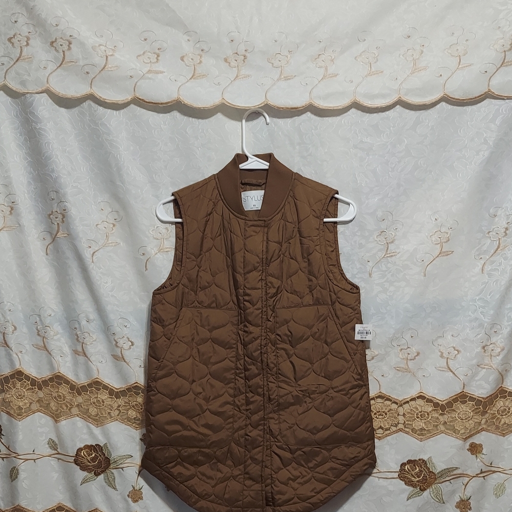 Stylus vest for men, dark Brown  size S